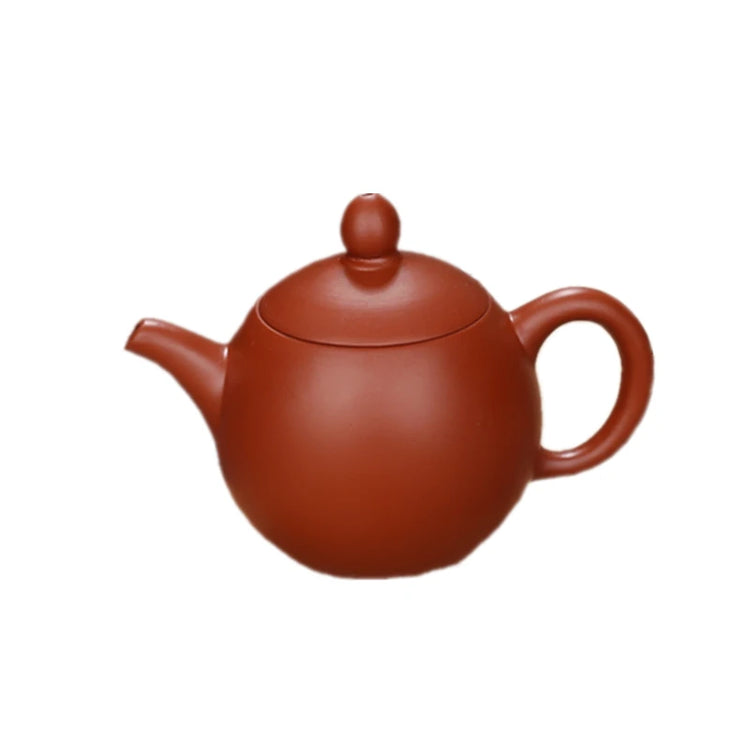 120ml 9-hole Yixing Handmade Red Clay Teapot / Xishi Longdan Teapot/filtered Small Bubble Teapot 11x8cm