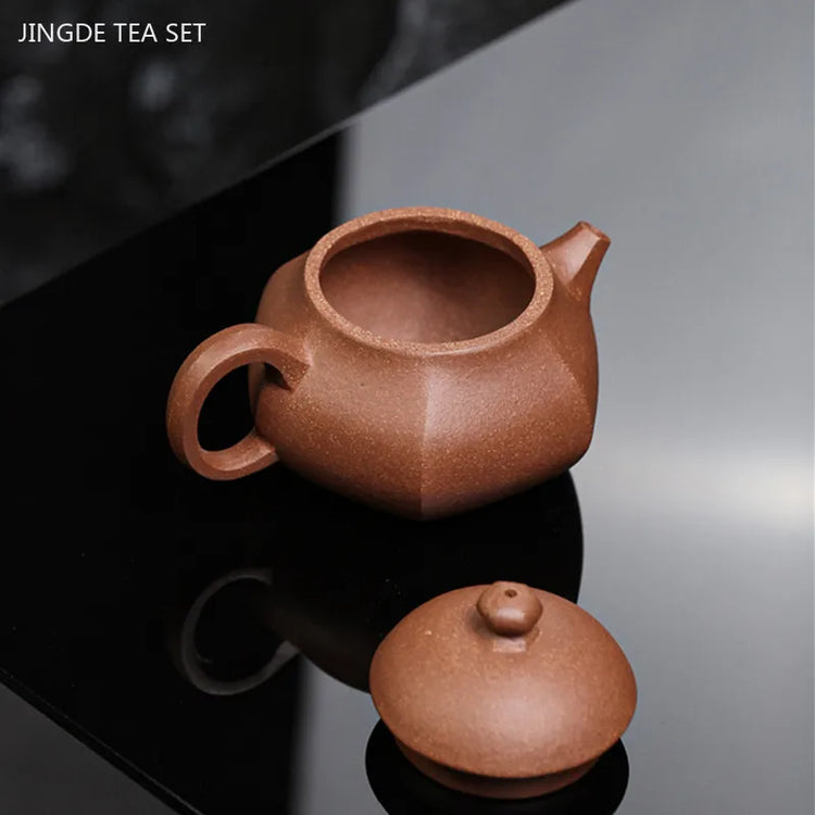 230ml Master Handmade Filter Beauty Pot Classic Yixing Purple Clay Tea Pot Customized Chinese Zisha Tea Infuser Home Teaware