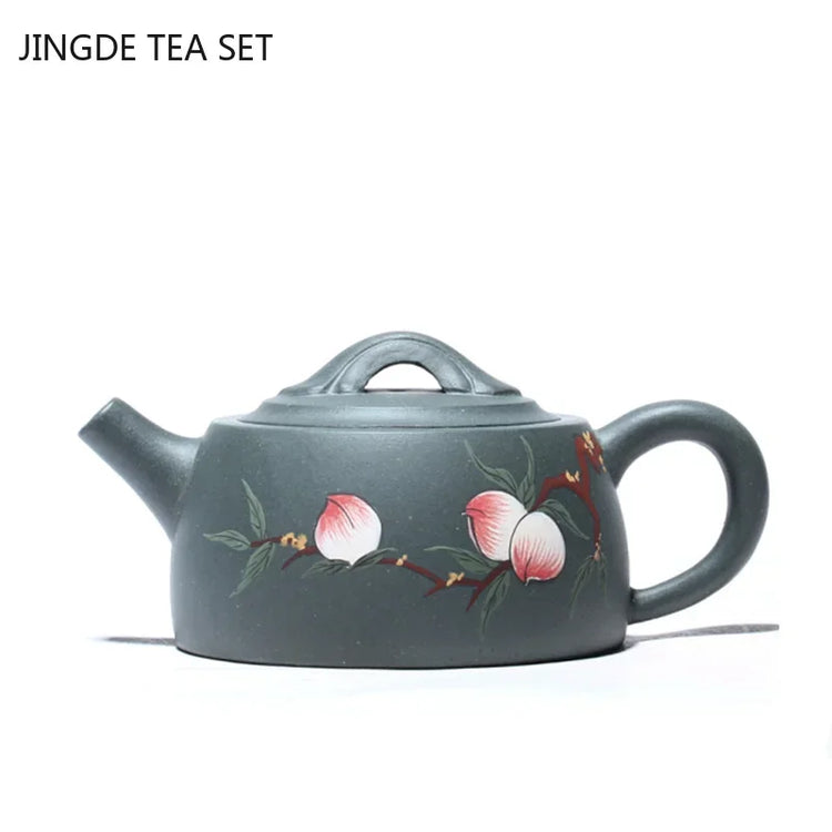 Tradition Yixing Purple Clay Teapots Handmade Filter Beauty Tea Pot Household Zisha Tea Infuser Customized Teaware Gifts 240ml